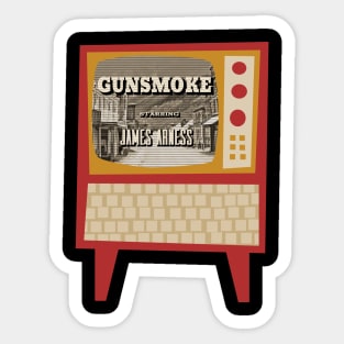 Gunsmoke TV Sticker